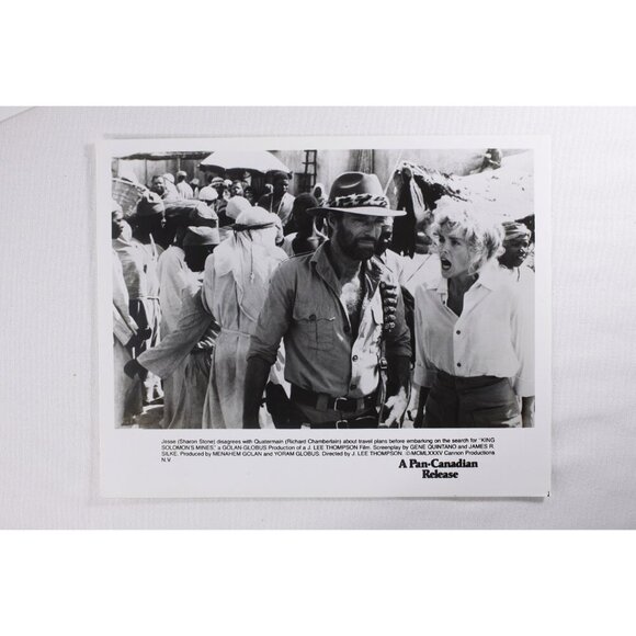 1985 King Solomons Mines Movie press kit + 6 photo sheets, Richard Chamberlain, - Picture 4 of 9